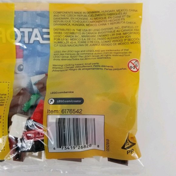 Lego Creator Santa Claus Chimney 30478 Bag 74 Pieces Saint Nicholas Kris Kringle - Picture 7 of 12